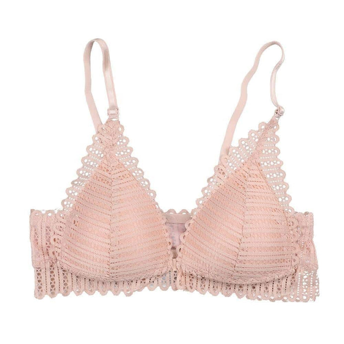 Perfect Breathy Front Buckle Push-Up Bra