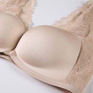 Hot Front Buckle Push Up Bra