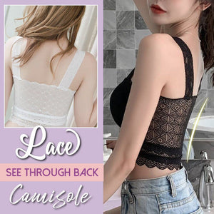 Lace See Through Back Stylish Camisole