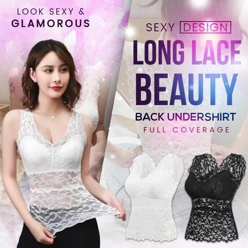 Sexy Design Full Coverage Beauty Back Undershirt