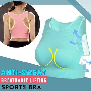 Anti-sweat Breathable Lifting Sports Bra – Snappicart