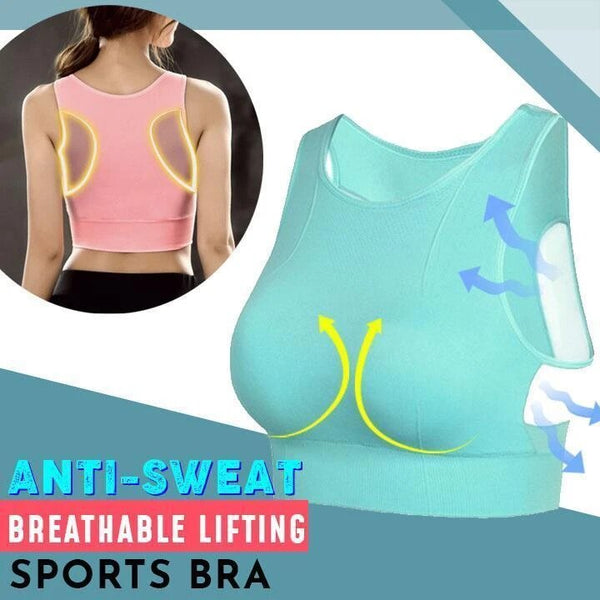 Anti sweat Breathable Lifting Sports Bra Snappicart