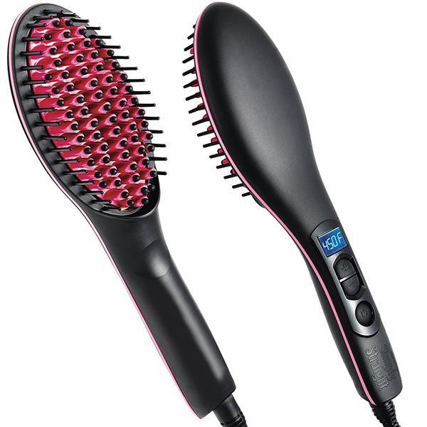 Multipurpose Electric Hair Straightener Brush