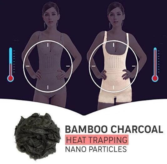Natural Bamboo Charcoal Thermal Hot Body Shaper
