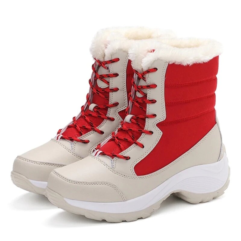 Women Thick Fur Snow Warm Boots "New 2019"