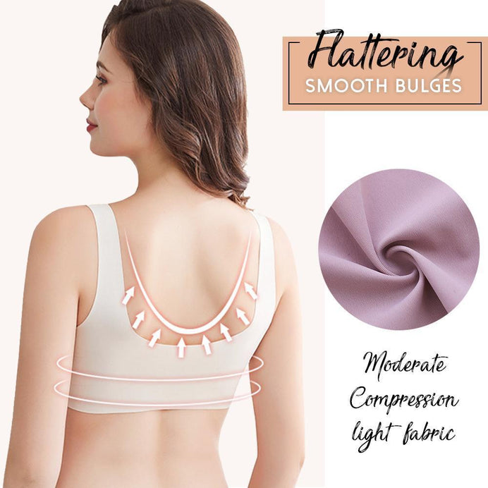 5D Front Buckle Wireless Lifting Bra