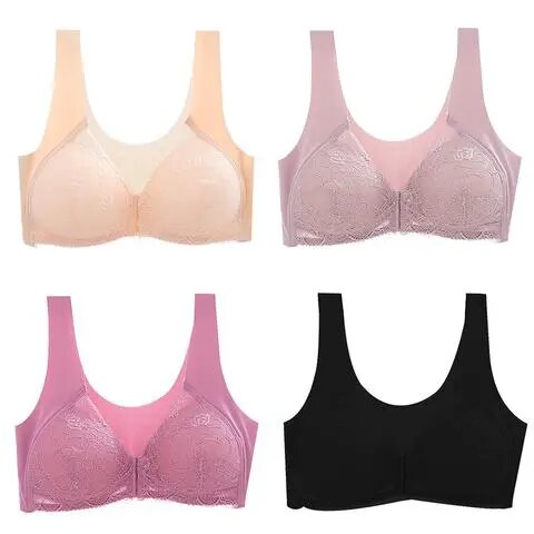 5D Front Buckle Wireless Lifting Bra