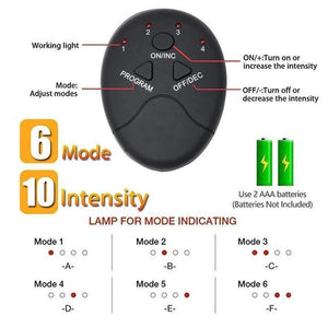 Multifunction Unisex Wireless Electronic Muscle Stimulator