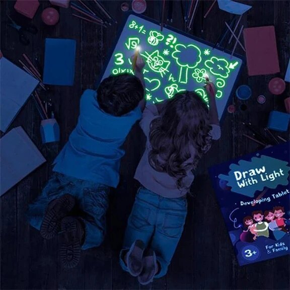 Draw With Light - Great Fun For Kiddos!