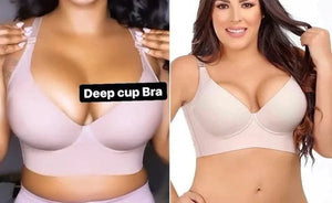 Fashion Deep Cup Shapewear Incorporated Bra