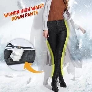 Women High Waist Down Pants