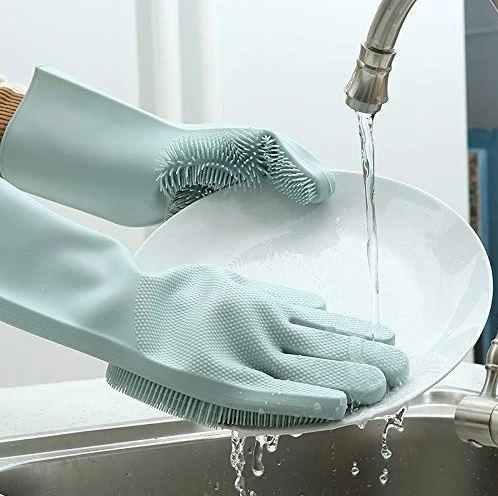 Multipurpose Magic Dishwashing Gloves