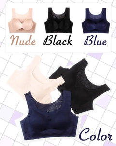Plus Size Breathable Cool Max Bra