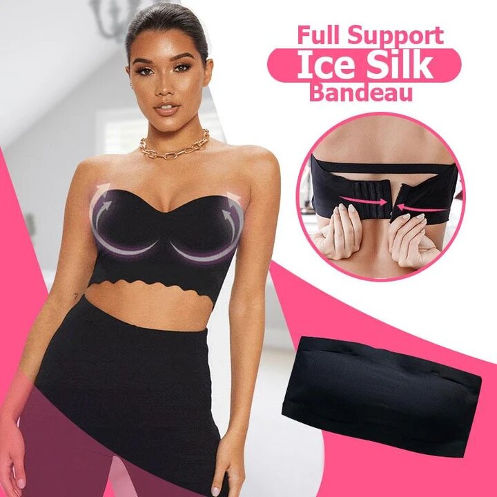 Full Comfort & Support Ice Silk Bandeau