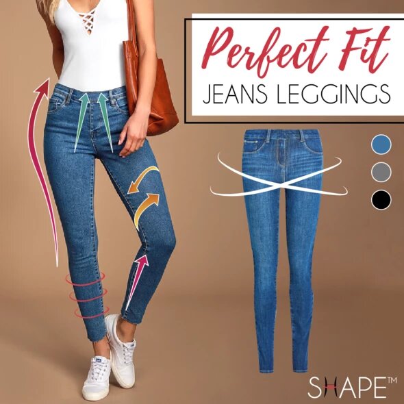 Stretchy Slimming Jeans Leggings