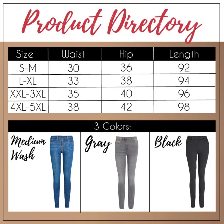 Stretchy Slimming Jeans Leggings