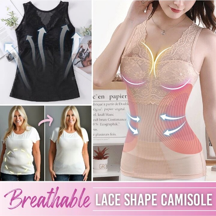 Breathable Lace Shape Camisole