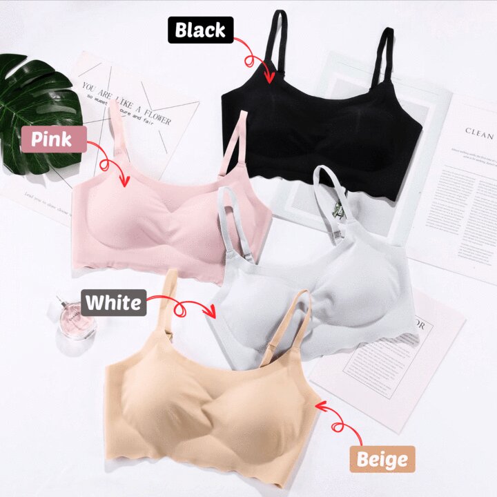 Breathable Wireless Ice Silk Cooling Bra