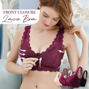 Stylish Front Zipper & Perfect Breast Support Full Function Bra
