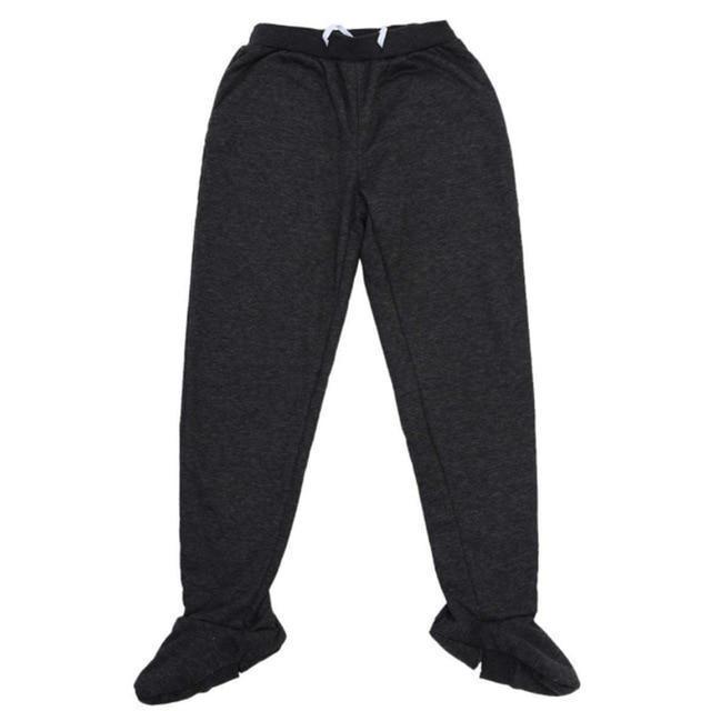 Thermal Pants with Built-In Socks