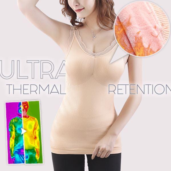 Fleece-Lined Cold-Proof 2 in 1 Thermal Cami-Bra