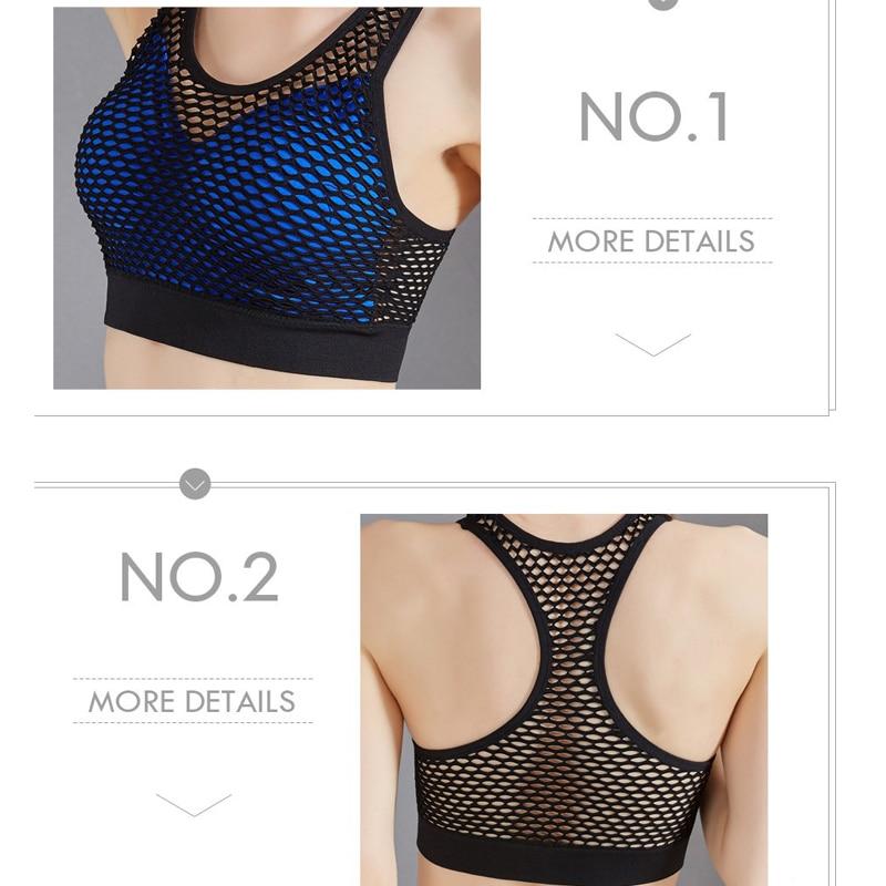 MESH HOLLOW OUT SPORT TOP