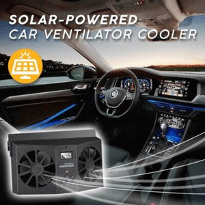 New Advanced Cool Solar Car Exhaust Heat Exhaust Fan!